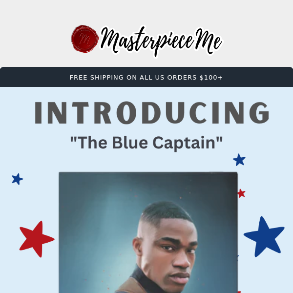 Turn Yourself Into The Blue Captain Today🇺🇸