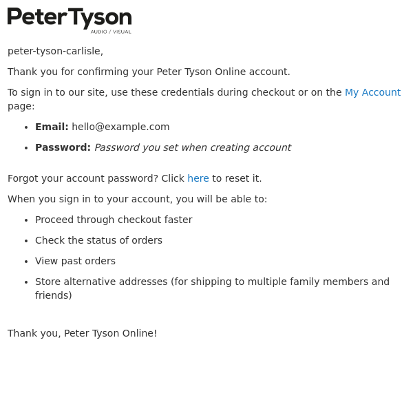 Welcome to Peter Tyson Online