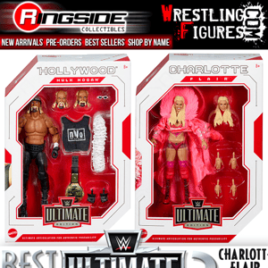 📫 WWE Ultimate Hogan & Charlotte In Stock!