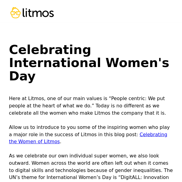 How Litmos is celebrating International Women’s Day