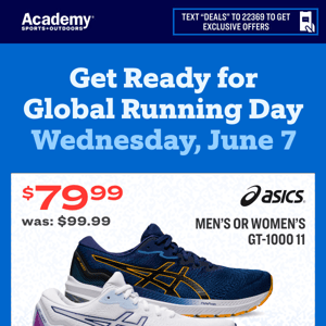 👟 Gear Up for Global Running Day