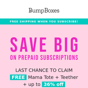 SAVE BIG + Get 2 Free Gifts 🎉 for Mama + Baby