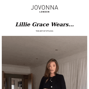 Lillie Grace Wears Dama Jacket