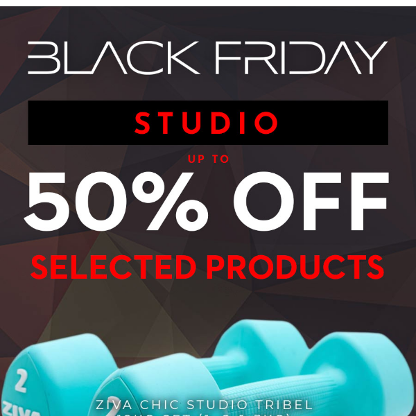 Physical Black Friday deals - Studio special