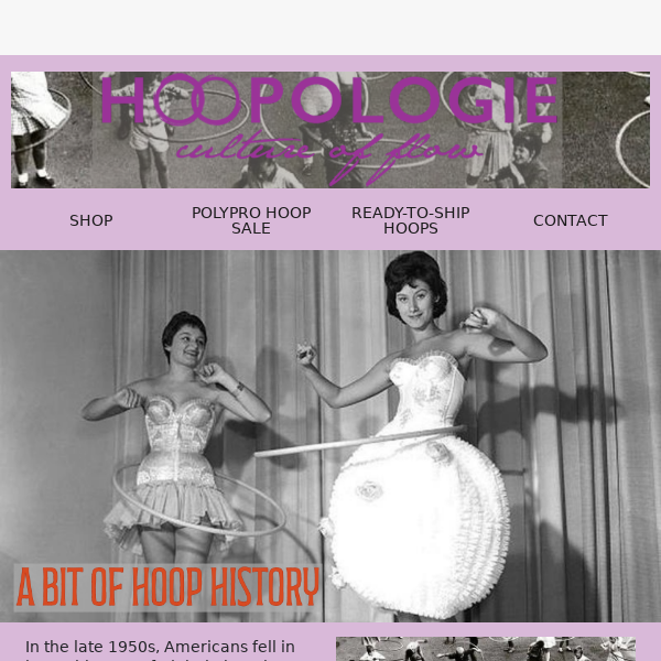A Bit of Hoop History: Meet Hula Girl Joan Anderson!