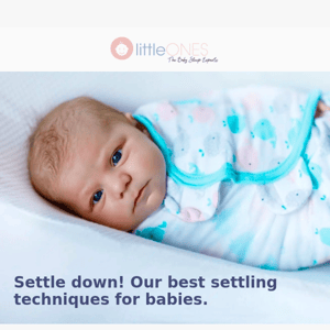 Is your baby impossible to settle to sleep?