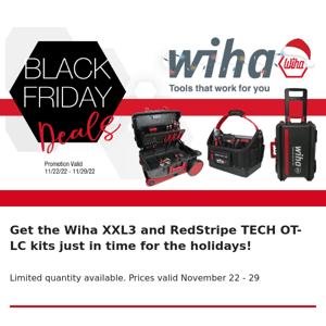 Wiha Black Friday Deals - Save Up to 40%