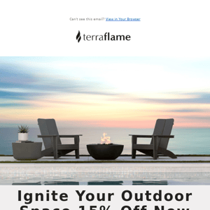 Enjoy the Outdoors with TerraFlame