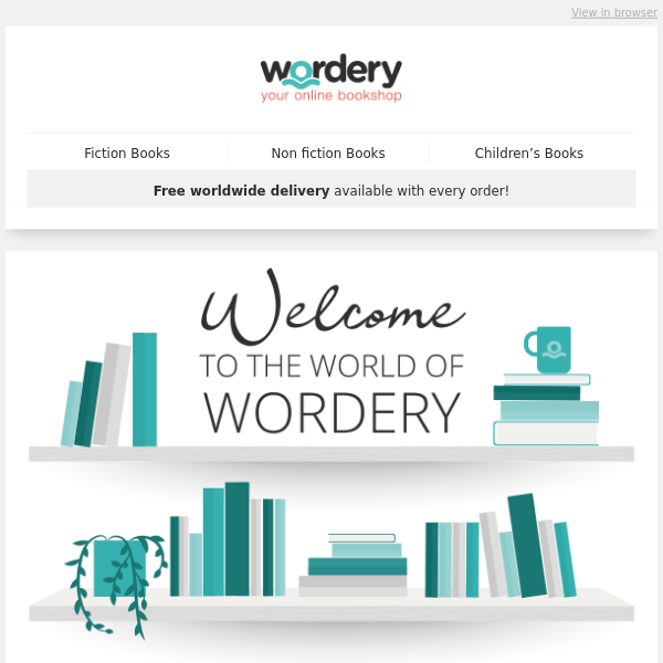 Welcome to our Wordery world