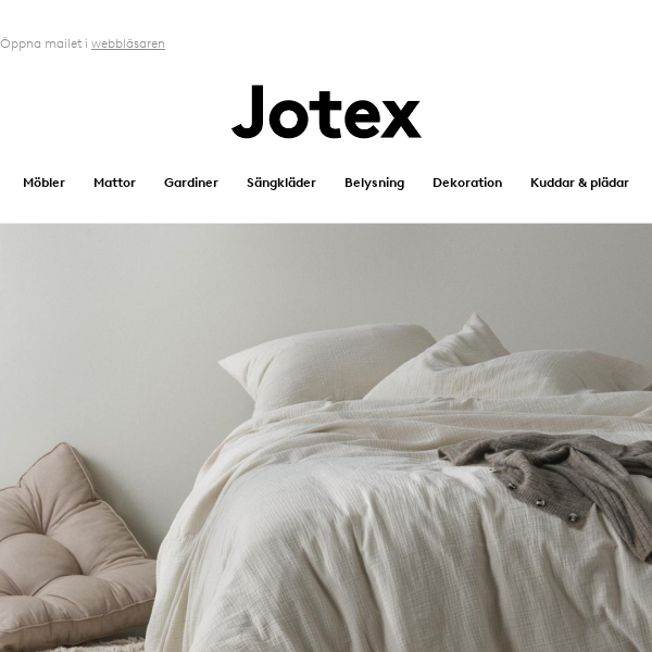 Now launching: Beds - Jotex