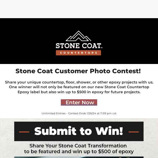 Stone Coat Countertops Baltic Brown Granite Epoxy Countertop Kit