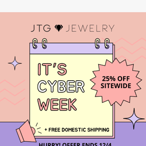 Cyber Week Savings are Here!