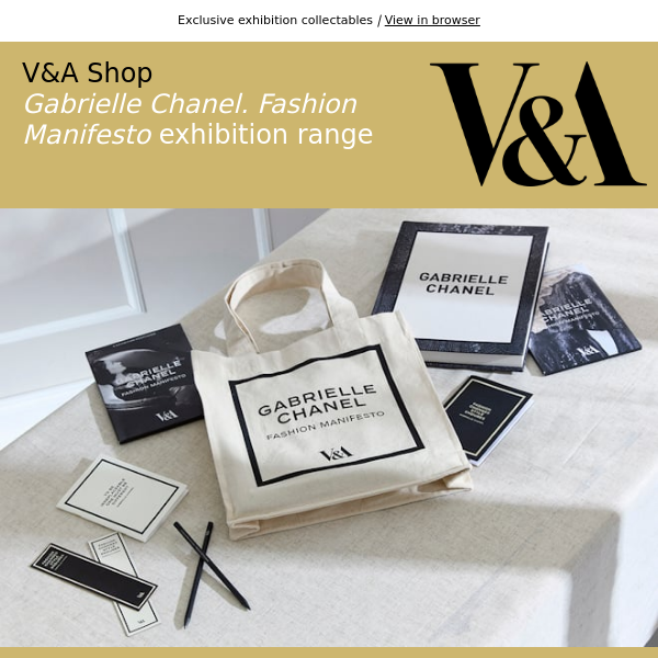 Christian Dior Quote Tote Bag x V&A Gift With Purchase (GWP Event