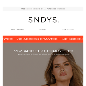 VIP ACCESS | 50% OFF Site-wide* 🔥