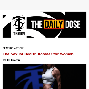 💪 The Daily Dose - The Sexual Health Booster for Women