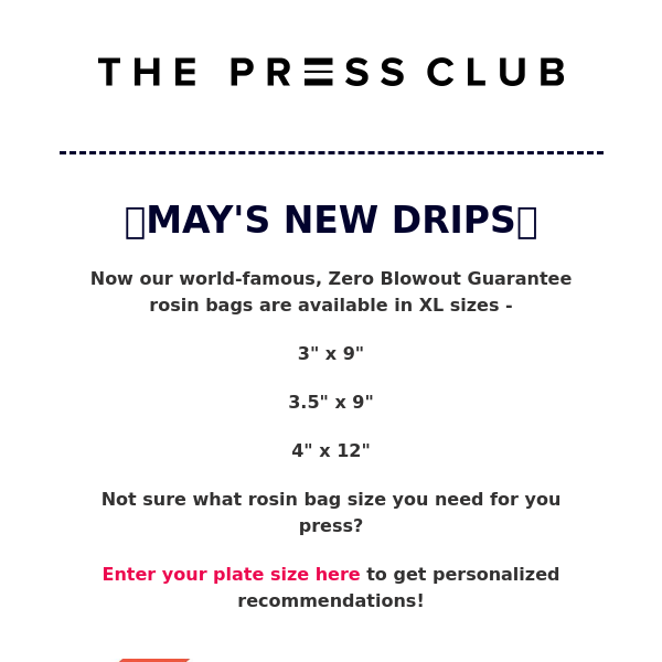 🛑 Attn: XL ROSIN BAGS