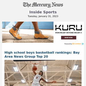 High school boys basketball rankings: Bay Area News Group Top 20