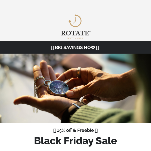 Black Friday SALE with Rotate 🎁 Discount & a FREEBIE