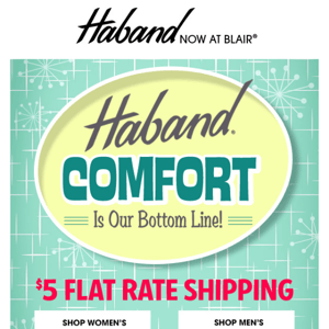 Stock Up on Haband + $5 Shipping!