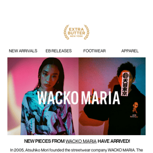 New Pieces From Wacko Maria Have Arrived 🔥