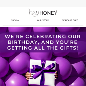 🥳 Celebrating 10 Years of Hey Honey 🥳