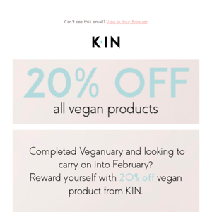 Ends soon, 20% off ALL vegan protein! 😍