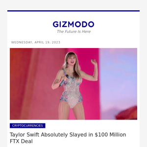 Taylor Swift Absolutely Slayed in $100 Million FTX Deal