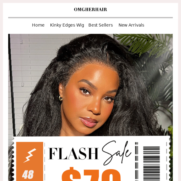 From $79🔥Flash Sale⚡Must Have Quality Lace Wig - Omgherhair