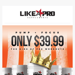We are Taking $25 OFF our PreWorkout