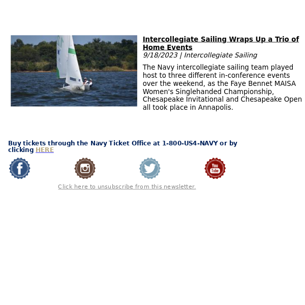 Intercollegiate Sailing Wraps Up a Trio of Home Events