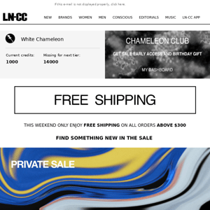 Hi LN-CC! Private Sale Bonus: Up To Extra 20% Off