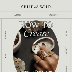 .:. Hand Amour .:. How to Curate a Ring Stack