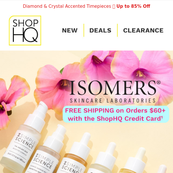 NEW Isomers Skincare Arrivals UP TO 65% OFF