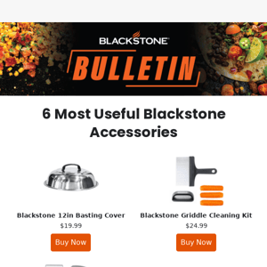 6 Most Popular Blackstone Accessories