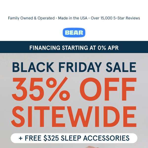 Save 35% Off On Your Mattress & Pay on Your Schedule