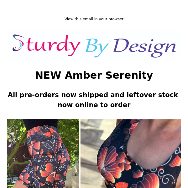❤️ Amber Serenity now online, Essentials re-stocked!