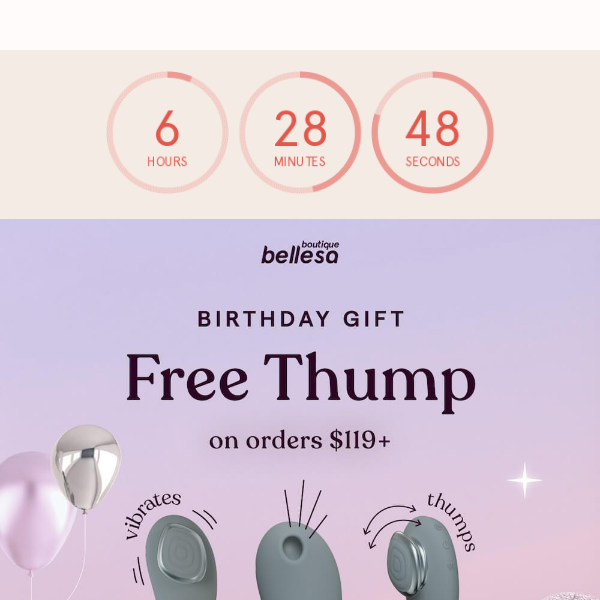24 hours only: FREE Thump