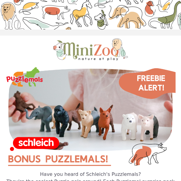 "Its Like A Puzzle" Schleich Gifts For You! 🎁