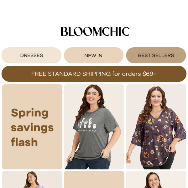 Spring Savings Flash: Styles from Just $8