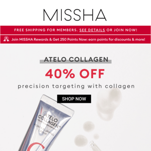 Your Collagen Boost is Here👌 40% off Atelo Collection