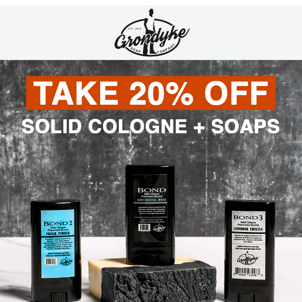 20% Off Grondyke Soap Company Promo Codes & Coupons