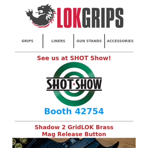 Grip News 🤯 Shot Show, Shadow 2 Mag Release, Canik Rival-S 🤯