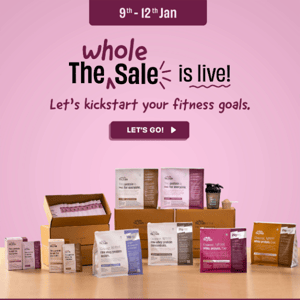 💥 Whole Sale is LIVE! Make the most of it 🍫