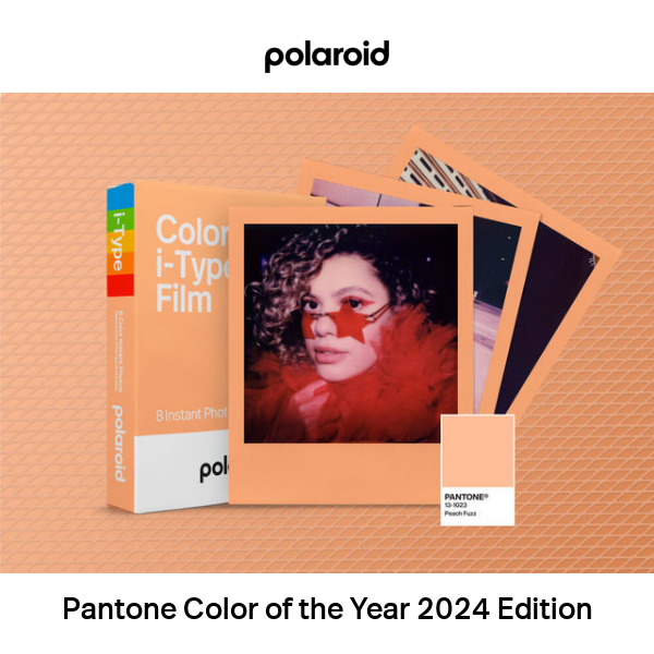New Drop, Polaroid x Pantone Film 🫶🫂🍑