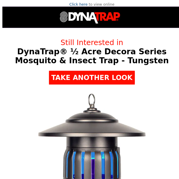 Did DynaTrap® ½ Acre Decora Series Mosquito & Insect Trap - Tungsten catch your eye?