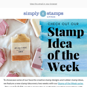Stamp Idea Of The Week: Create Customer Connections 📱