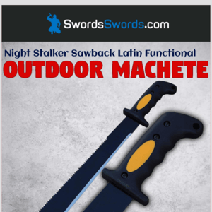 Night Stalker Outdoor Machete Knife!