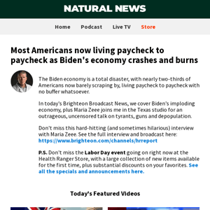 Most Americans now living paycheck to paycheck as Biden's economy crashes and burns