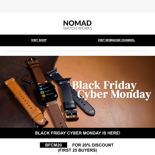 Nomad’s BFCM Sales (Final Day)