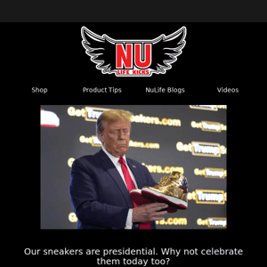 NuLife Kicks: President's Day Sale!